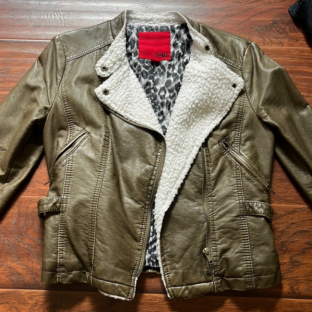 Army green jacket
